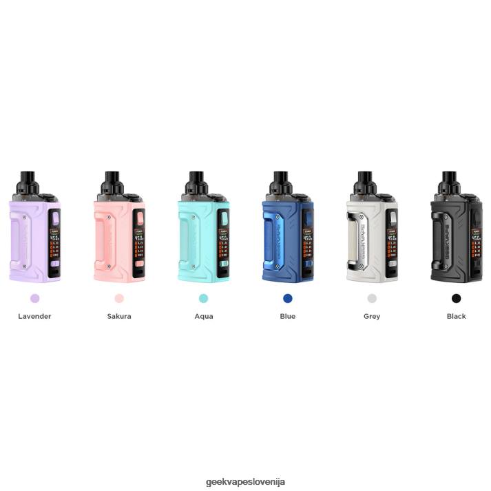 GeekVape h45 classic (aegis hero 2 classic) pod kit 1400mah 4ml Črna - Geek Vape Parts 408T109