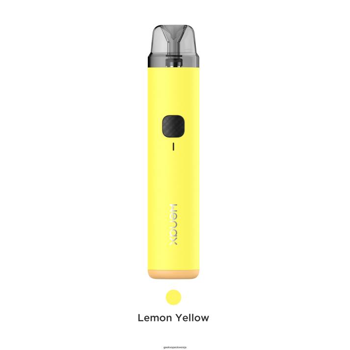 GeekVape wenax h1 začetni komplet 1000mah limonasto rumena - Geekvape For Sale 408T115