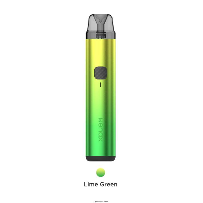 GeekVape wenax h1 začetni komplet 1000mah zelena limeta - Geek Vape Kits 408T118